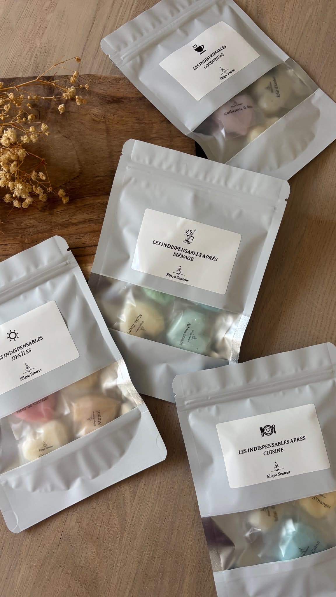 Elysia Senteur Les Indispensables — Fondants parfumés Elysia Senteur